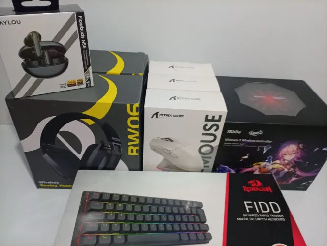 Periféricos Gamer Novos e Lacrados - Pronta Entrega!