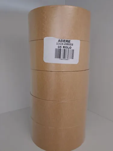 Fita Adesiva Gomada 45 x 50 - Pacote com 5 Fitas