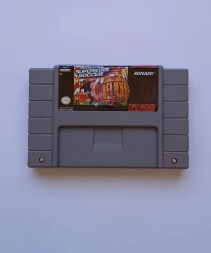 Jogo International Superstar Soccer Deluxe - SNES