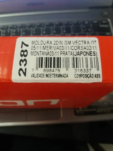 Moldura 2 dim gm Vectra gt meriva corsa Montana