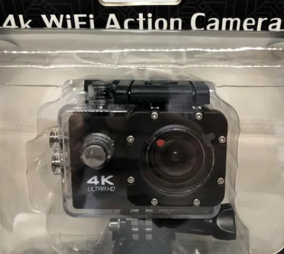 Mini Câmera Filmadora Wi-fi Sports Cam 12MP Hd 1080p À Prova D'agua Nova na Caixa