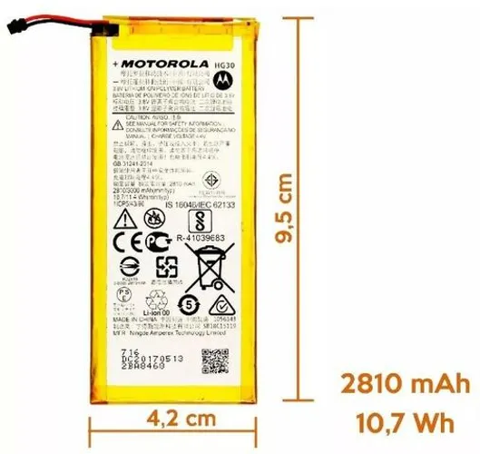Bateria motorola moto hg30 g5s g5s plus xt1792 xt1802