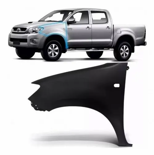 Paralama Hilux 2005 2006 2007 2008 2009 2010 2011 2012 2013 2014 2015 ( Novo )