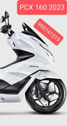 nova pcx 160 cbs branca 2025