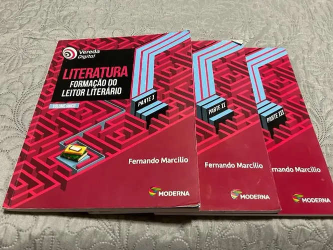 Vereda Digital: Literatura - Volume único. Partes 1, 2 e 3.
