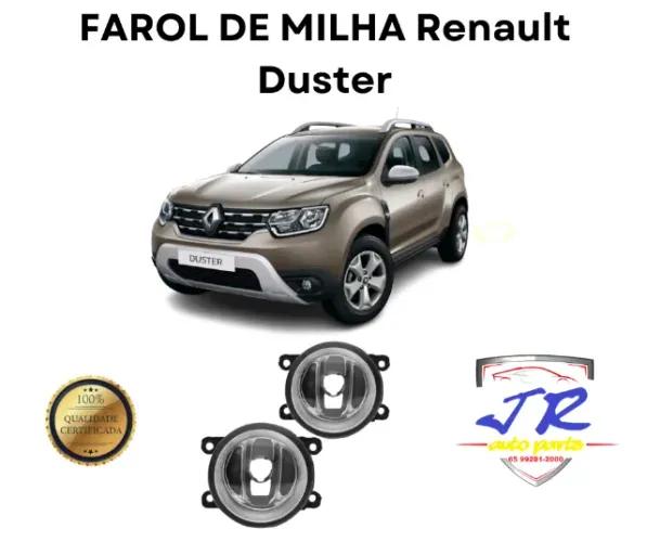 Par Farol Milha Duster 2018