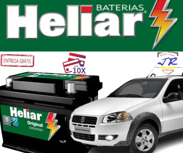 Bateria Heliar 60Ah 12v Automotivo