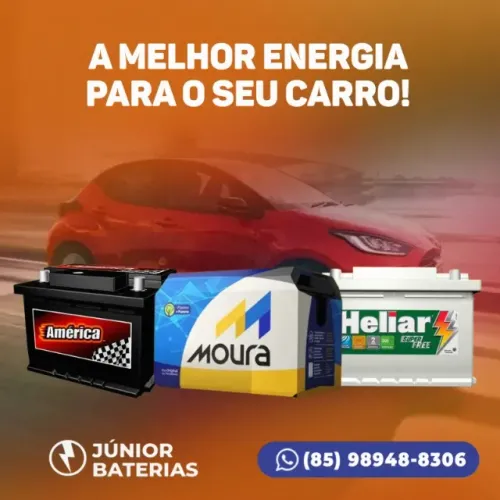 Bateria para carro em Fortaleza ranger frontier