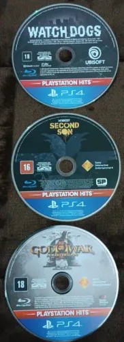 Três jogos originais e novos de PlayStation 4
