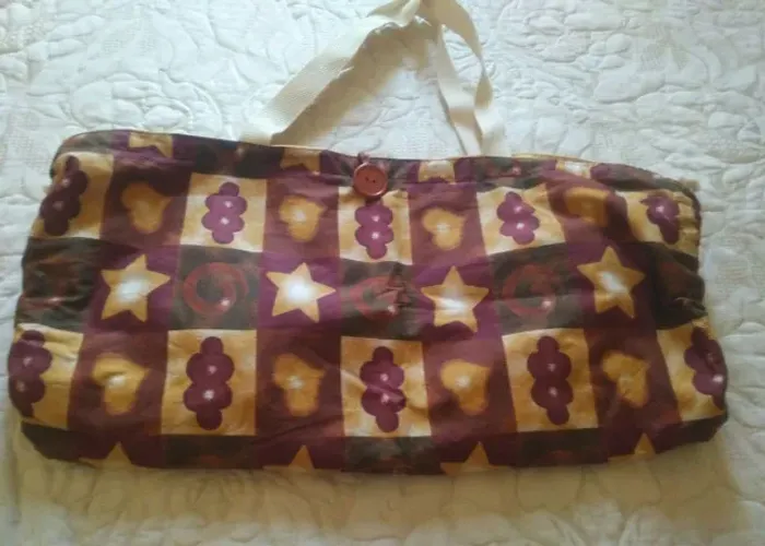 Sacola de praia com toalha