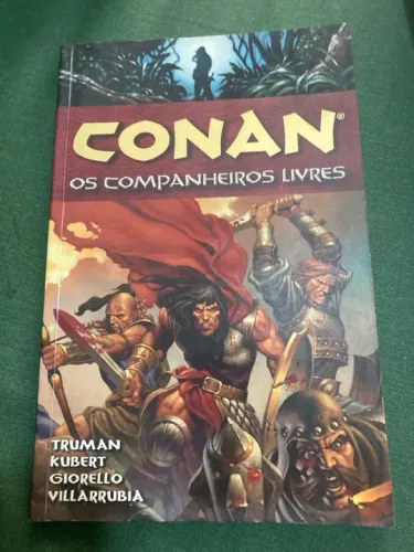 Hq Encadernada Capa Dura Conan Edição Mythos