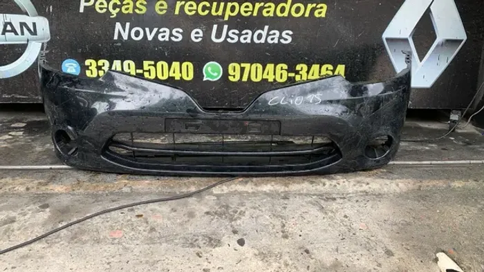 Parachoque Dianteiro Renault Clio 2015 Preto