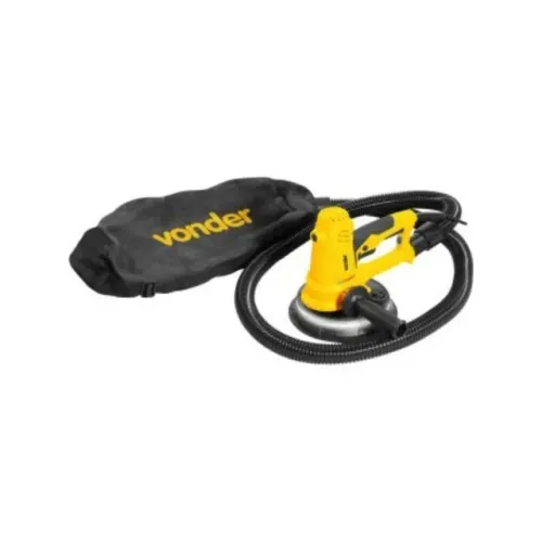 Lixadeira de Parede 750W com Luz de LED e Saco de Aspiração - Vonder