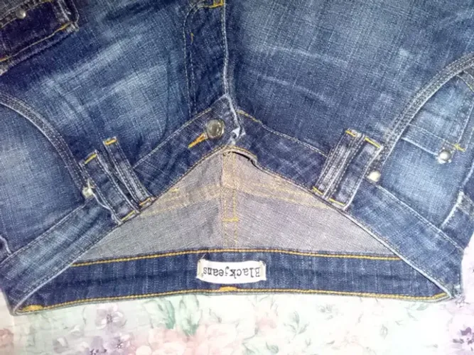 SHORT JEANS N°40. FEM. (BLACK JACK) USADO.