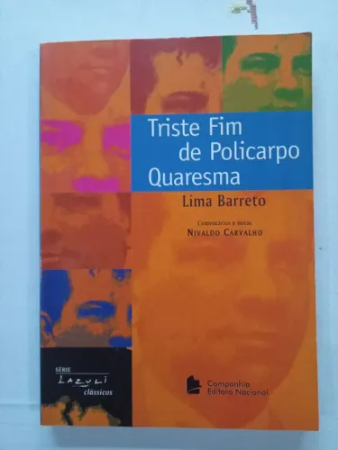 Livro triste fim de Policarpo quaresma de Lima Barreto