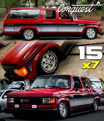 Chevrolet Veraneio 1980 aro 15 Bonanza Conquest