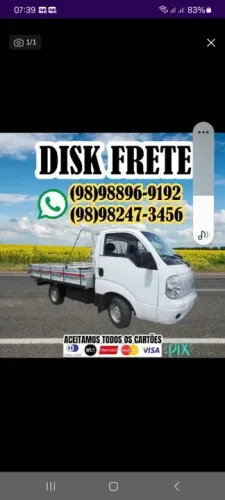 Frete Disk - Caminhão