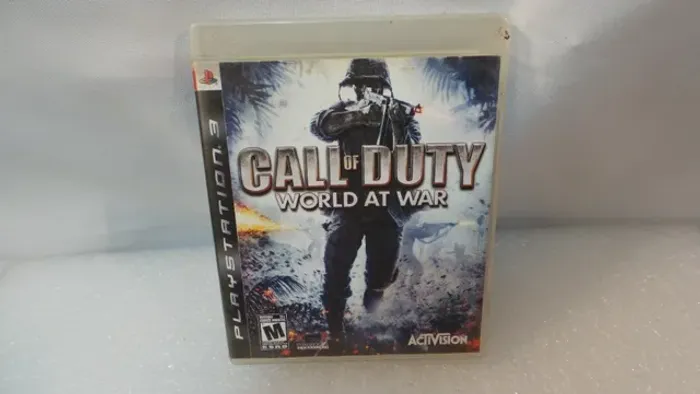 Jogo para ps3 call of duty world at war mídia física em perfeito estado!!