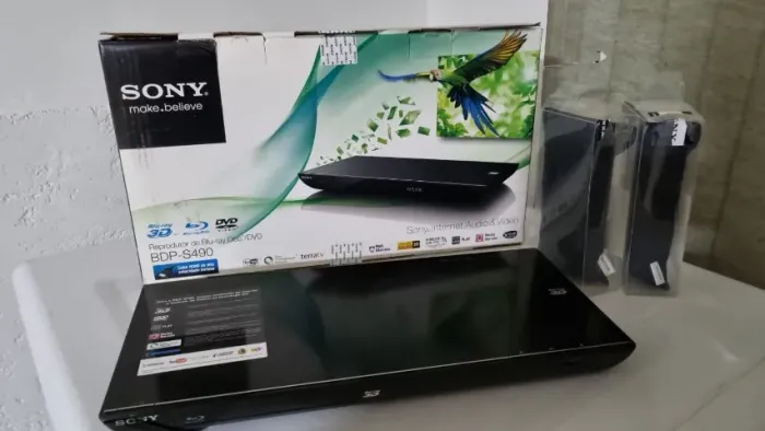 BLUE RAY SONY 3D WIRELESS COM 2 ÓCULOS