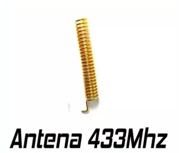 Antena Helicoidal De 2dbi P/ Rf 433mhz - Arduino Robotica Automação COD-AM42