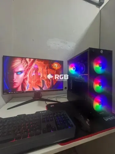 Computador Gamer Novo Completo Roda Tudo 1 Ano de garantia