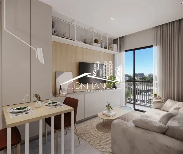 Apartamentos Kitnet/Studio à venda no Alto da Glória, Curitiba | Confiancce Imóveis
