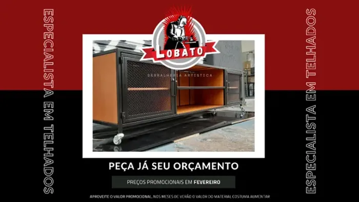 Móveis industriais Ferro e madeira para casa - Mesa - Aparador - Rack - Bancos