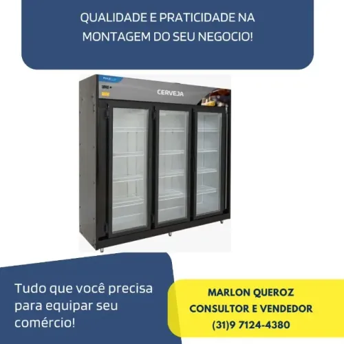 Cervejeira 3 Portas Nova Polo Frio 220v