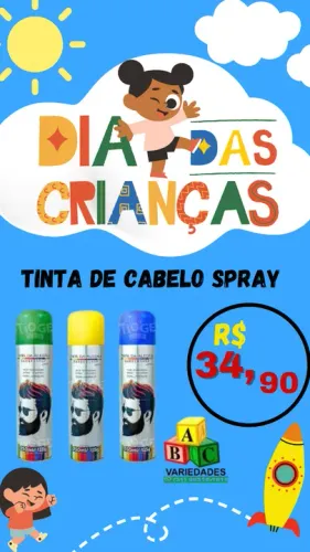 TINTA DE CABELO SPRAY