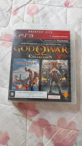 JOGO PS3 GOD OF WAR SÓ VENDA NÃO TROCO POR NADA 