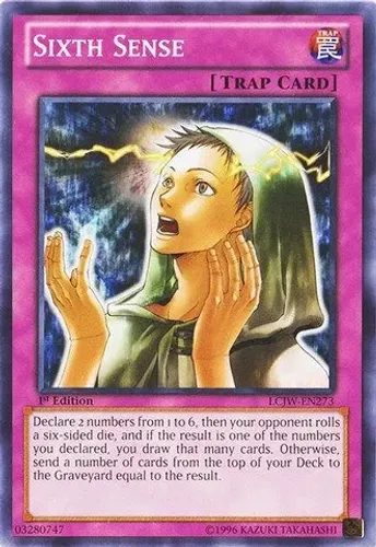 Yugioh!!! Sixth Sense Lcjw-pt273 Common