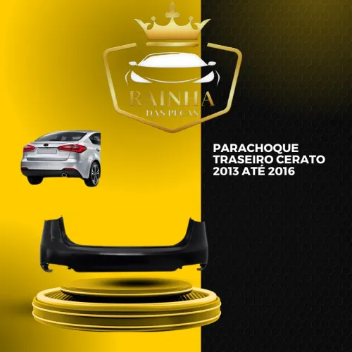 Parachoque Traseiro Cerato 2013 até 2016