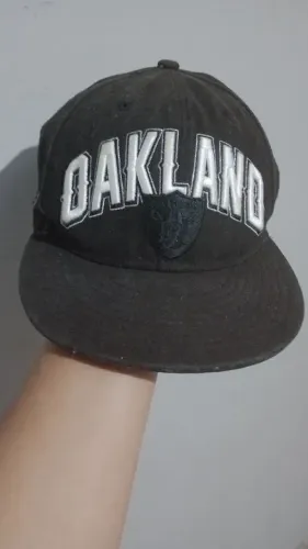 Boné New Era 59FIFTY NFL Oakland Raiders logotipo