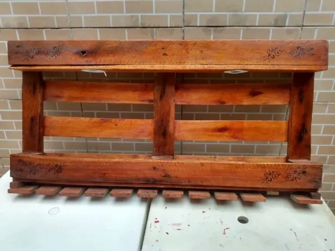 Bar de Pallet - Sofisticado - Com Iluminação
