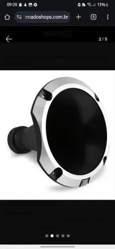 Corneta Alumínio Selenium Jbl HI11-25 Trio Rosca 1 Pol!
