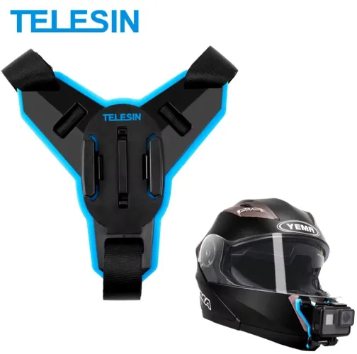 Suporte para Câmera de Ação para Capacete - Telesin