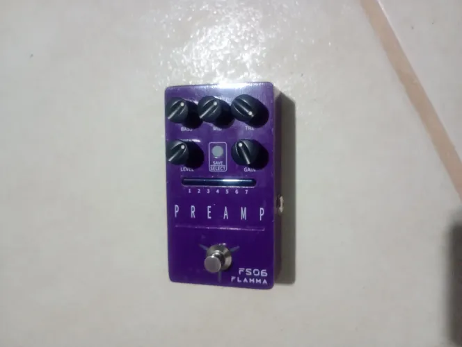 Pedal flamma fs06 simulador de ampli