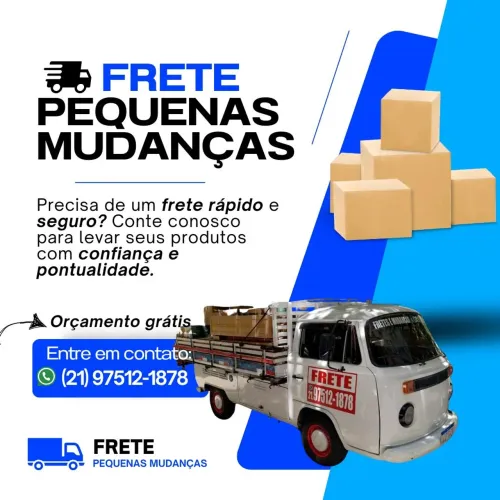 Frete Kombi Pick UP RJ 