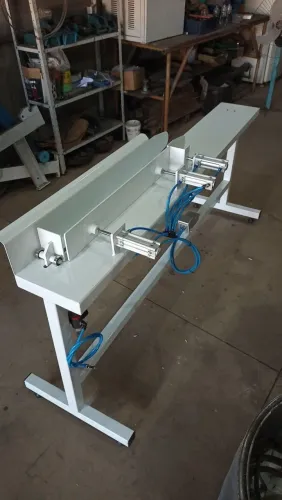 Prensa enfardadeira pneumática papel toalha 