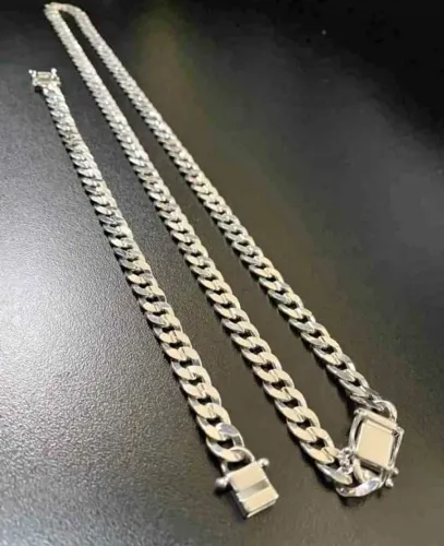 Conjunto de Correntes e pulseira de Prata 925