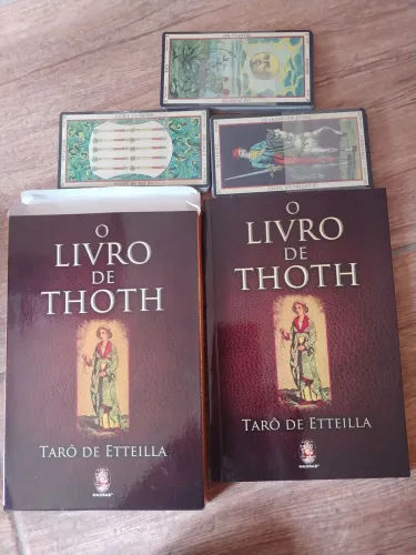 O livro de Troth, Tarô de Etteilla, ed. Madras