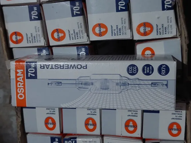48un Lâmpada Halógena 70W Osram Powerstar HQI-TS RX7s