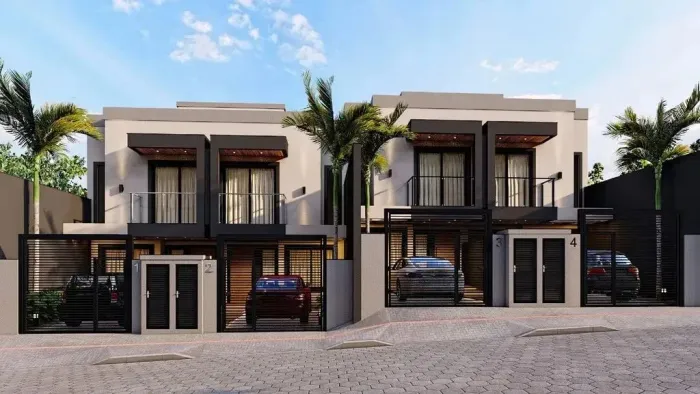 Casa em Condomínio à Venda em Bombinhas-SC, Bairro José Amândio: 2 Suítes, 1 vaga - 84m²