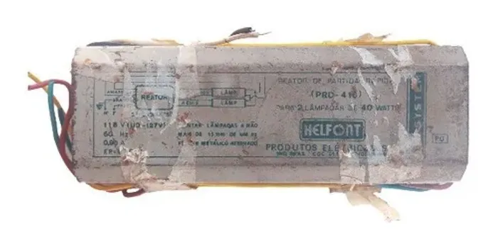 Reator Convencional 118v 2x40w Helfont