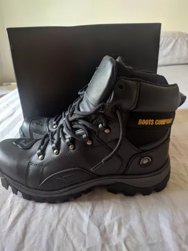 Bota Masculina Boots Company Couro Preto