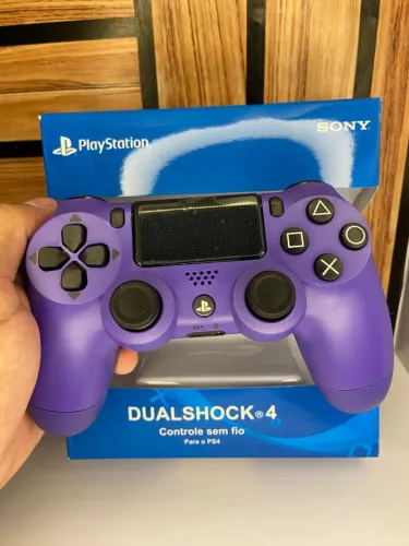 Controle Ps4 Sem Fio Roxo an1