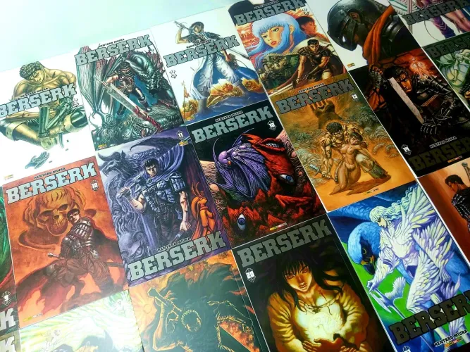 Mangá Berserk Vol. 1 ao 24