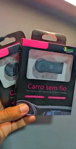 Receptor Bluetooth para Carro Sem Fio