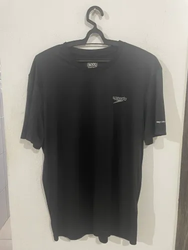 Camiseta Preta Speedo Original - Tamanho P