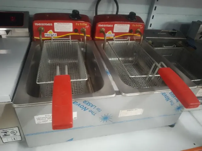Fritadeira Dupla Industrial - Progás Nova